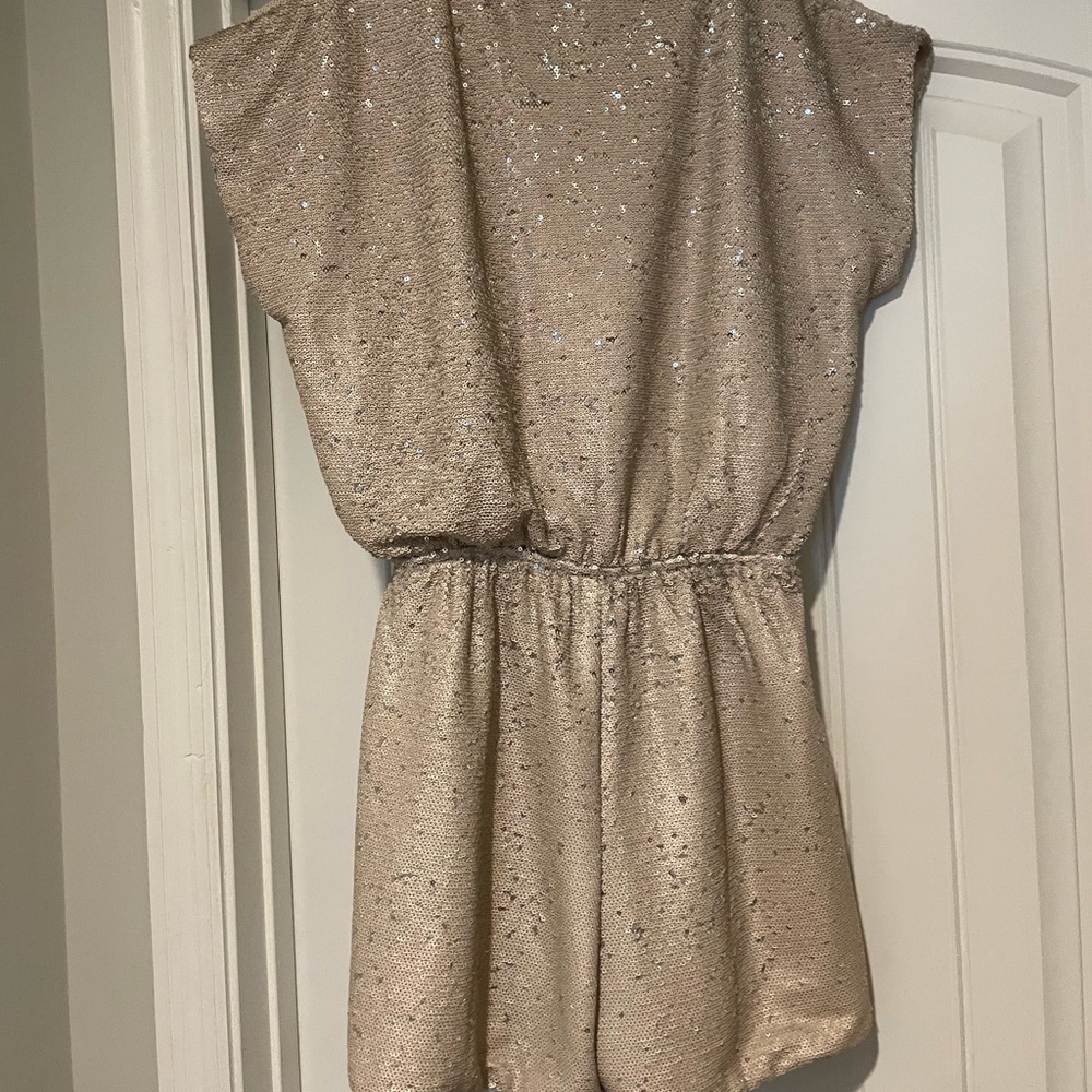 Sequin Romper Size Large - image 2